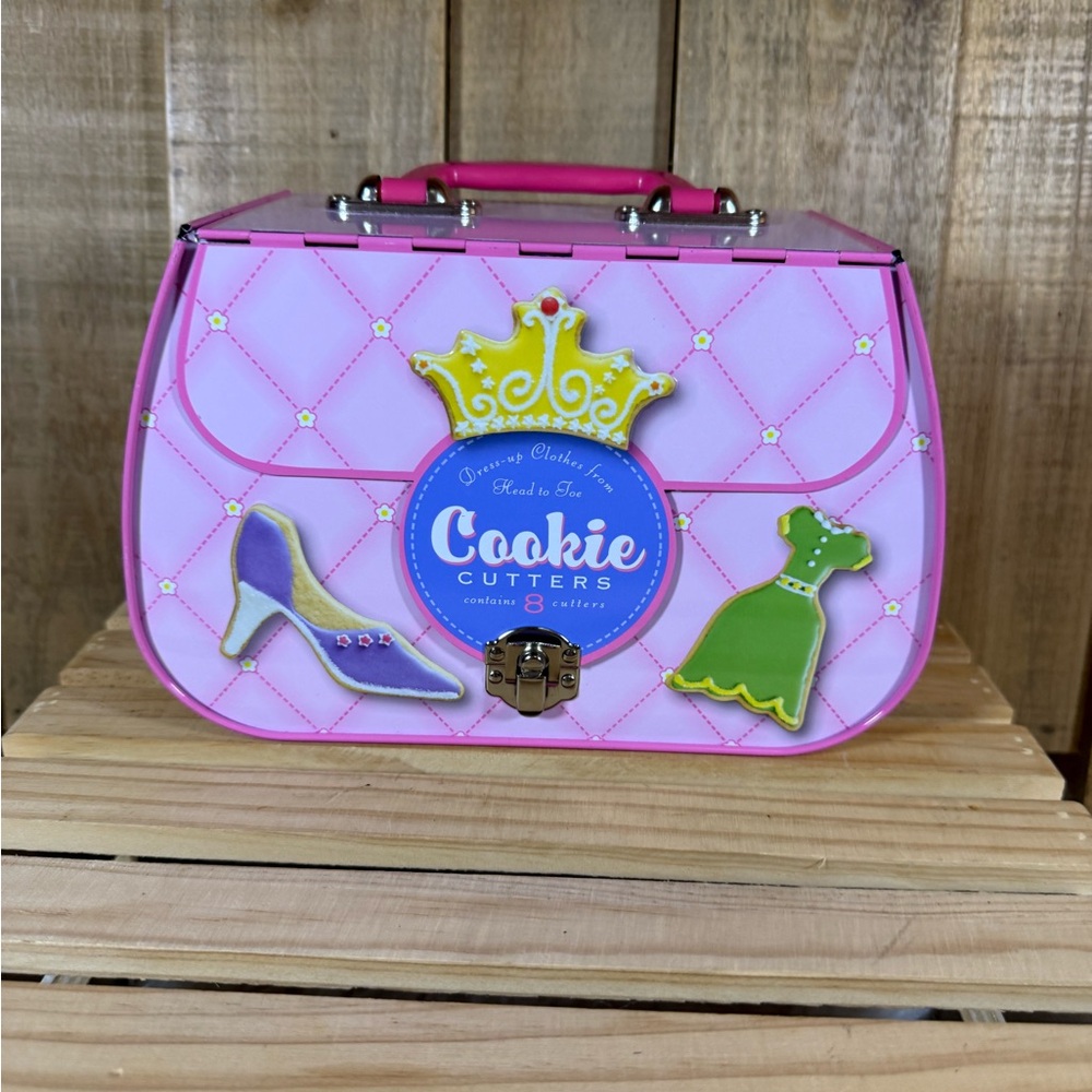 Williams Sonoma Dress Up Clothes Head To Toe Bougie Cookie Cutters Metal Purse